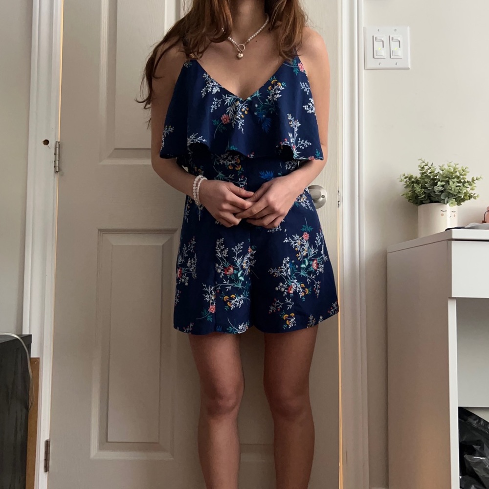 Forever 21 Summer Flower Cute Romper